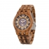 MONTRE GREEN TIME SOLAIRE EN BOIS ZEBRANO