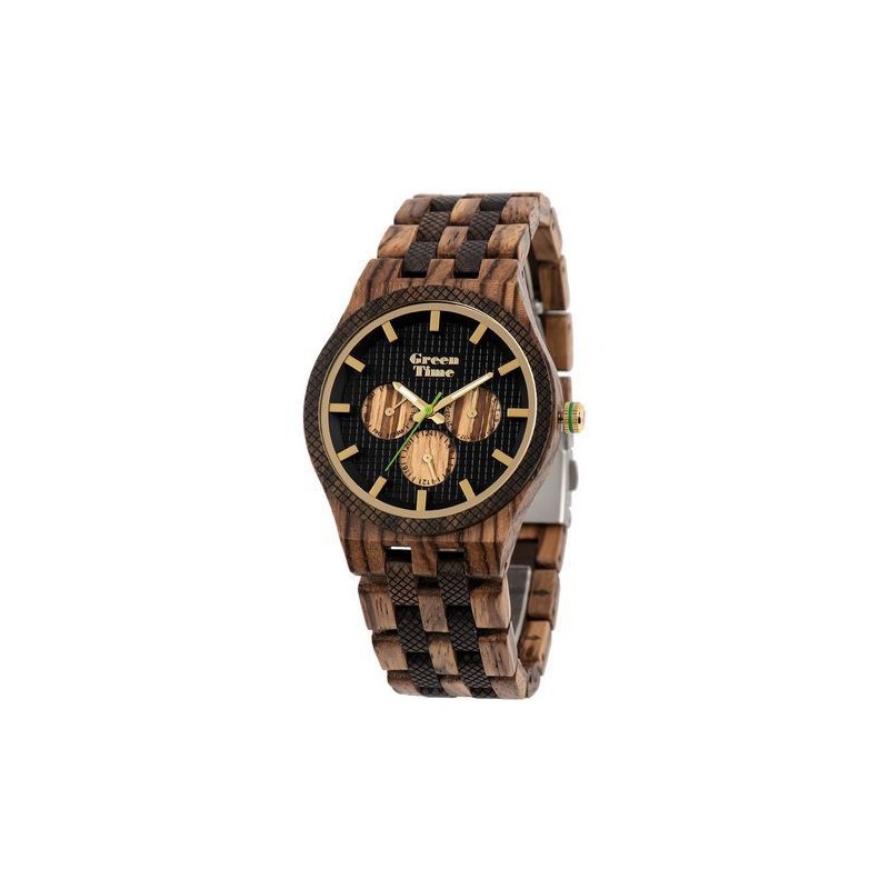 MONTRE GREEN TIME EN BOIS 