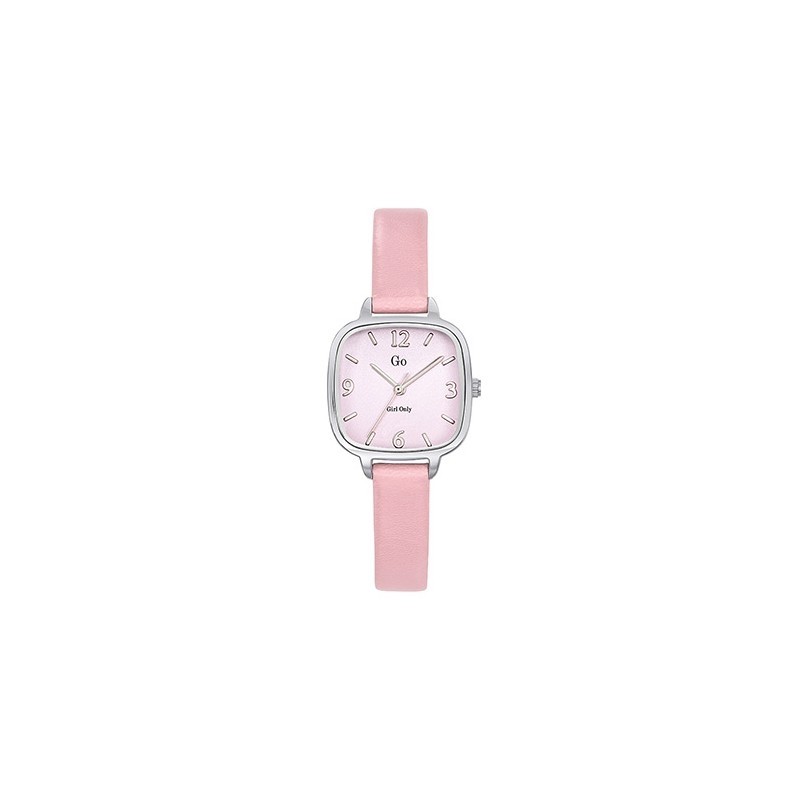 MONTRE GO cuir rose