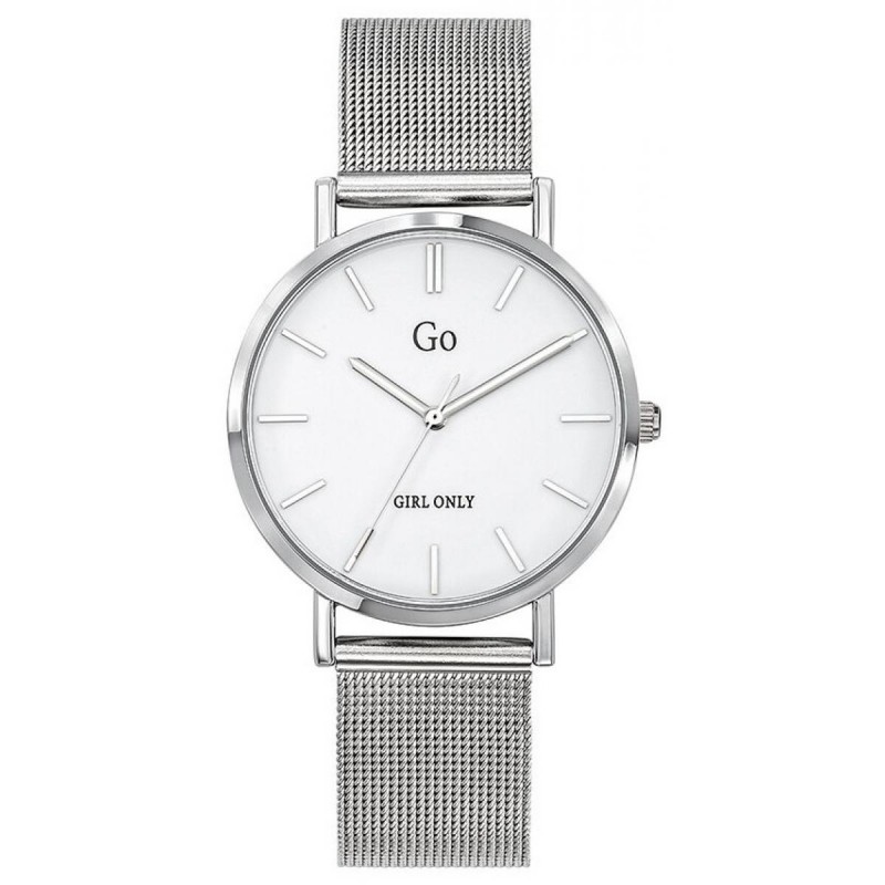 Montre Analogique Go Mademoiselle Bracelet Métal Argent