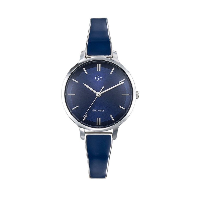 MONTRE GO ACIER BLEU