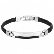 Phebus - Bracelet cuir, acier et céramique 35-0809 Phebus - Bracelet cuir, acier et céramique 35-0809
