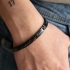 bracelet Phebus homme acier et carbonne