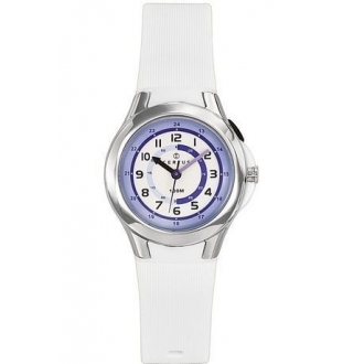 Montre Certus enfant bracelet en silicone blanc