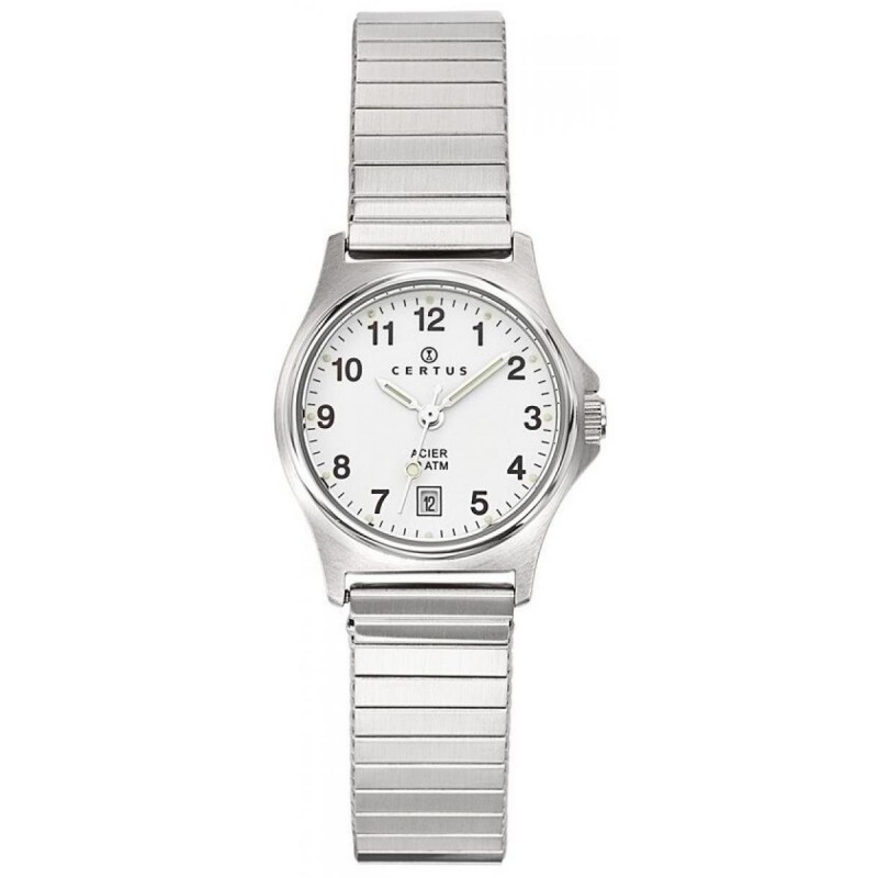 montre femme Certus acier argenté bracelet en métal 