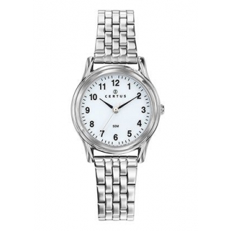 Montre femme Certus acier argenté bracelet métal