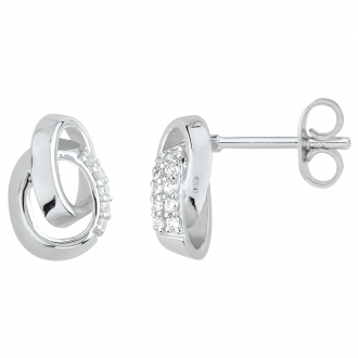 boucles d'oreilles argent femme Phebus 