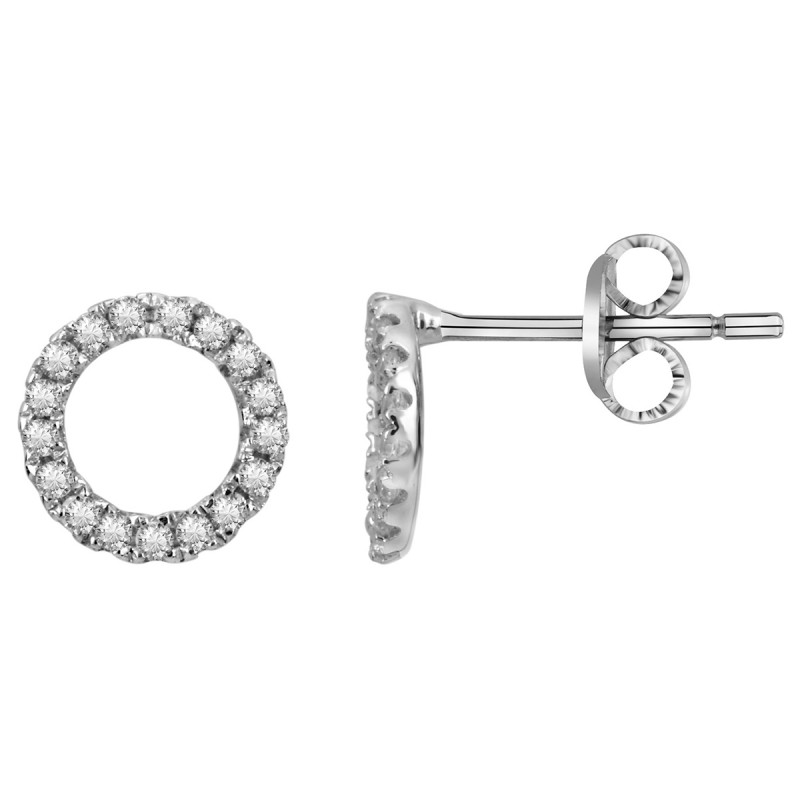 boucles d'oreilles argent femme Phebus 