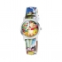 Montre Disney enfant bracelet cuir bleu 