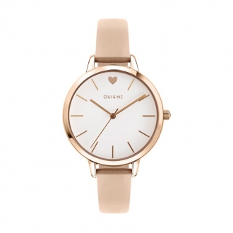 Montre Oui and Me beige collection Amourette