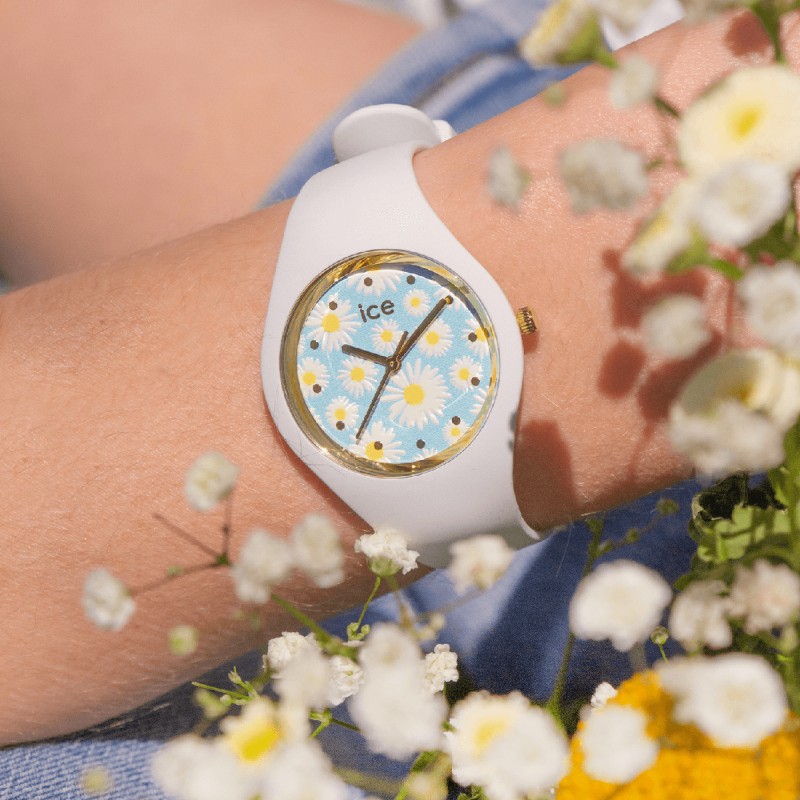 Montre Ice Watch White daisy Small