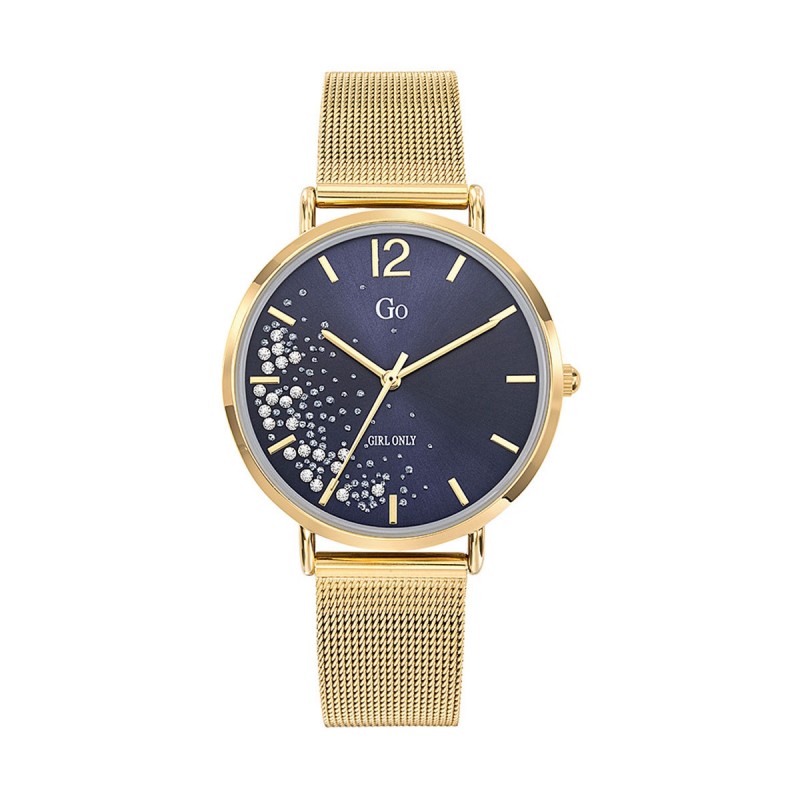 Montre Analogique Go Girl Only Bracelet Métal Doré