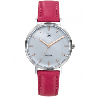 MONTRE GO CUIR ROSE