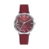 MONTRE GO GIRL ONLY STRASS ET CUIR ROUGE 