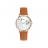 MONTRE GO CUIR marron