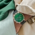  MONTRE MONTIGNAC CHRONOGRAPHE VERT ET NOIR