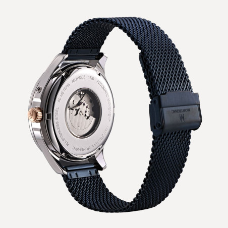 Montre montignac automatique bleu