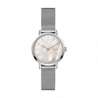 Montre Femme Lacoste mini MOON cuir rose pastel