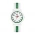 Montre femme TEEN/RIDER BRACELET SILICONE BLANC ET vert 