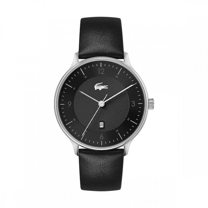 Montre Homme Lacoste Club bracelet cuir noir