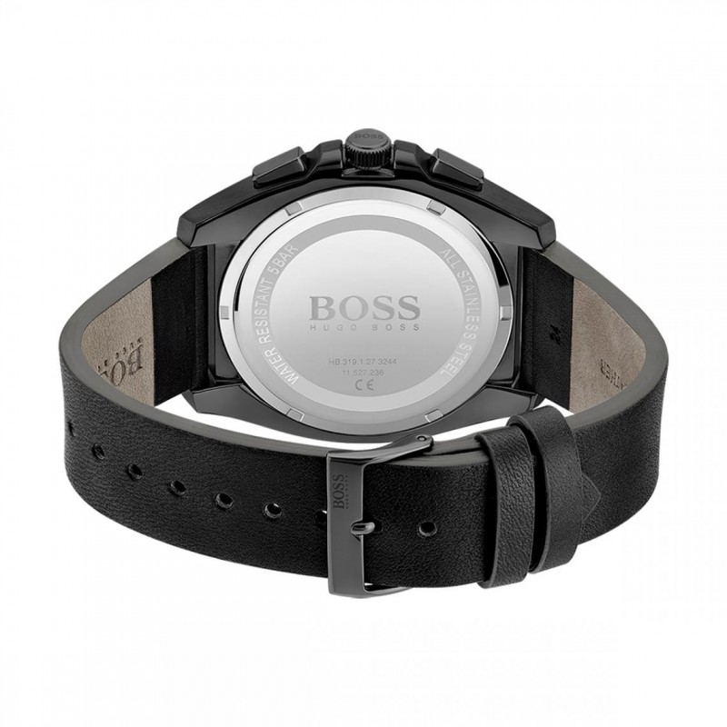 Montre Grandmaster homme boss noire