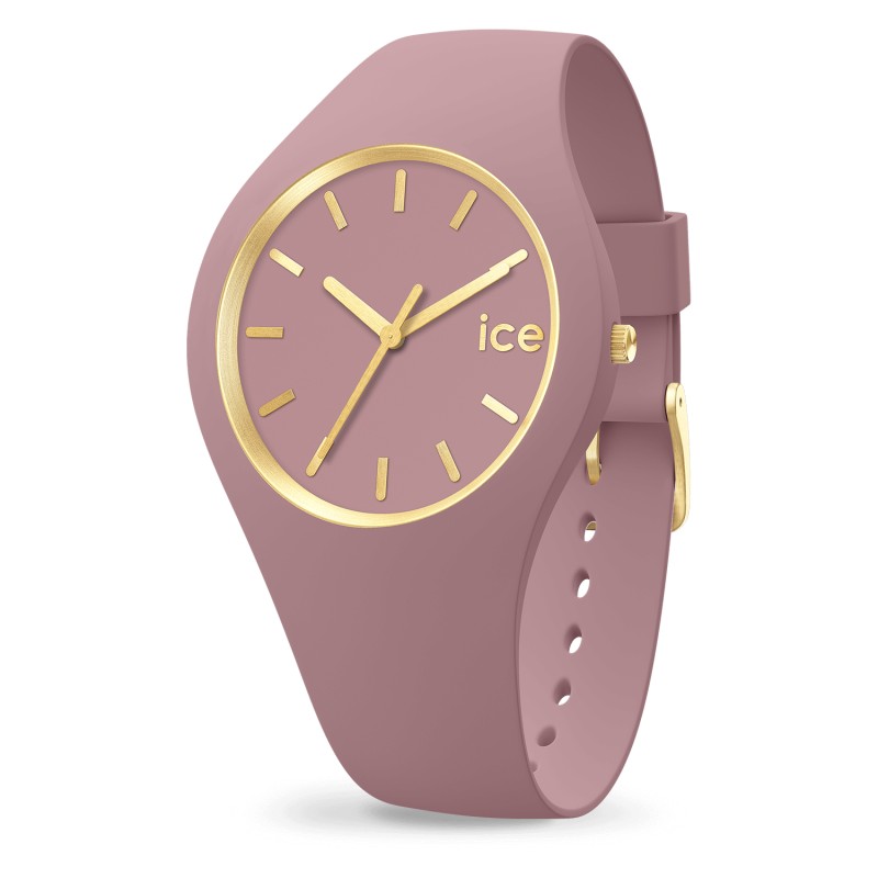 Montre Ice Watch Glam Brushed - fall rose Small