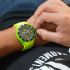 Montre Ice Watch Chrono neon yellow Large