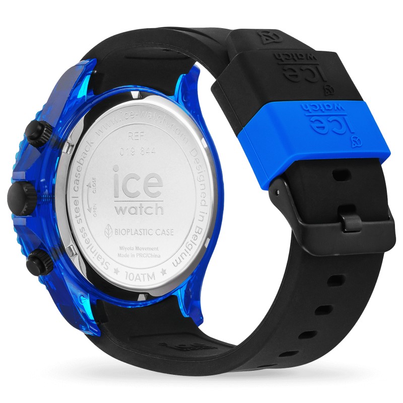 Montre Ice Watch Chrono black blue XL