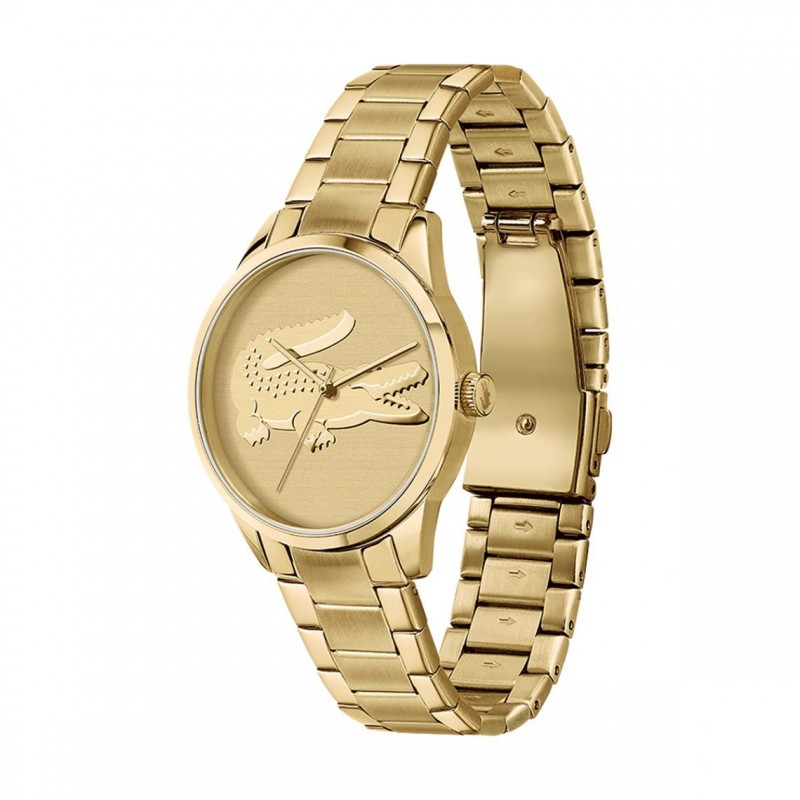 Montre Femme Lacoste acier doré 