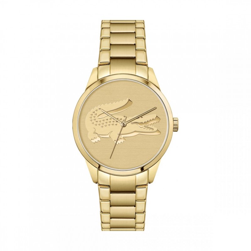 Montre Femme Lacoste acier doré 