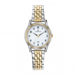 Montre femme Certus acier bicolore