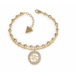 Bracelet doré avec pendentif de la marque Guess