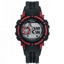 Montre Enfants Noir et Rouge