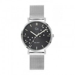 MONTRE GO couleur argent et noir