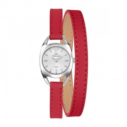 MONTRE GO GIRL ONLY CUIR ROUGE