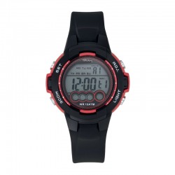 Montre Enfants Noir et Rouge