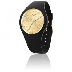 Montre Ice Flower Black Chic Medium