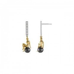 Boucles d'oreilles - Luna - Jourdan Bijoux Argent 925/000 et Doré