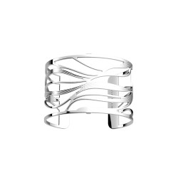 Manchette Les Georgettes Vibration 40mm couleur argent