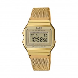 Montre Casio Vintage Acier Milanais Doré