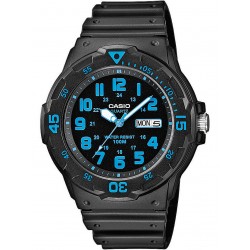 Montre Casio Homme Noir et Bleu