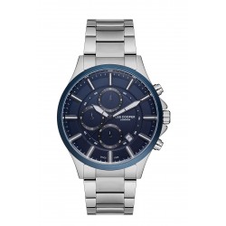 Montre Homme Lee Cooper Argenté et Bleu