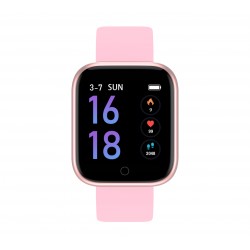 Montre connectée rose Wellness Smarty 2.0