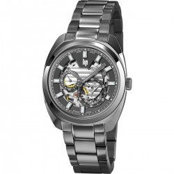 Montre en Métal Noir Lip Homme