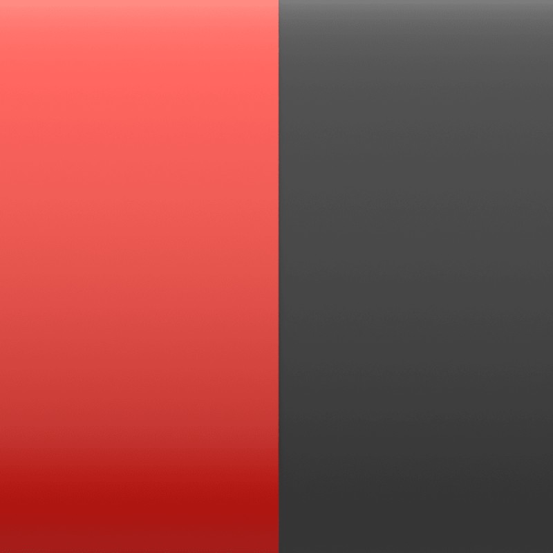 CUIR MANCHETTE LES GEORGETTES ROUGE VERNIS / NOIR 8 MM