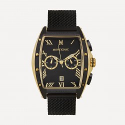 Montre Homme Montignac Noir et Doré