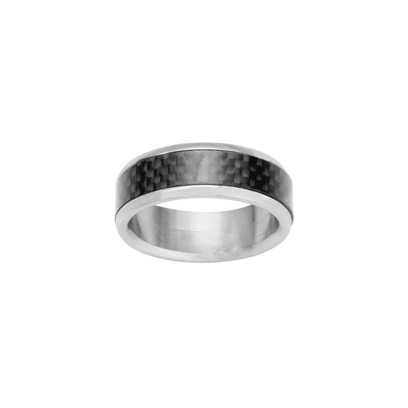 Phebus - Bague Acier carbone