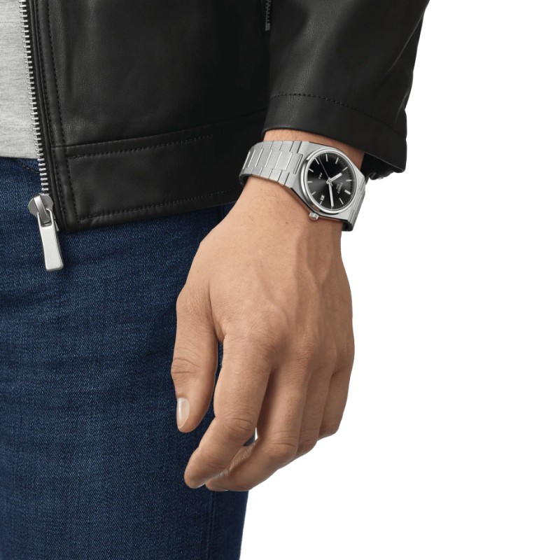 MONTRE ANALOGIQUE TISSOT PRX 40 MM BRACELET EN ACIER ARGENTE