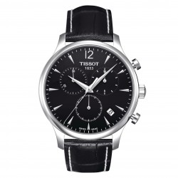 Montre Homme Tissot TRADITION CHRONOGRAPH Bracelet en Cuir Noir