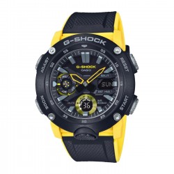 Montre Homme Casio G-SHOCK BLEU MARINE ET JAUNE VIF